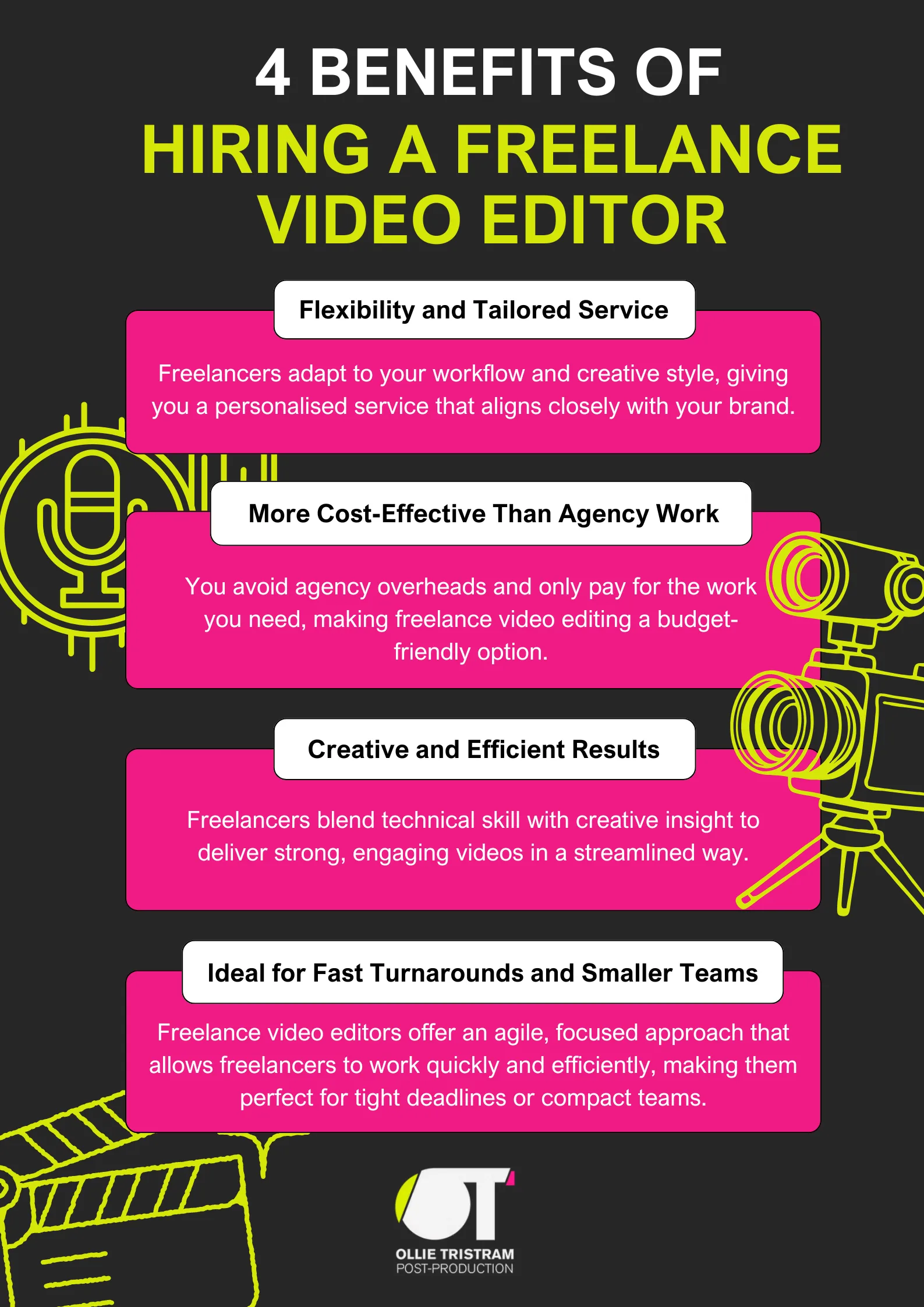 What makes a great freelance video editor